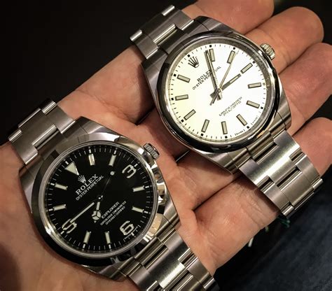 rolex explorer 1 vs oyster perpetual 39|Rolex explorer 114270.